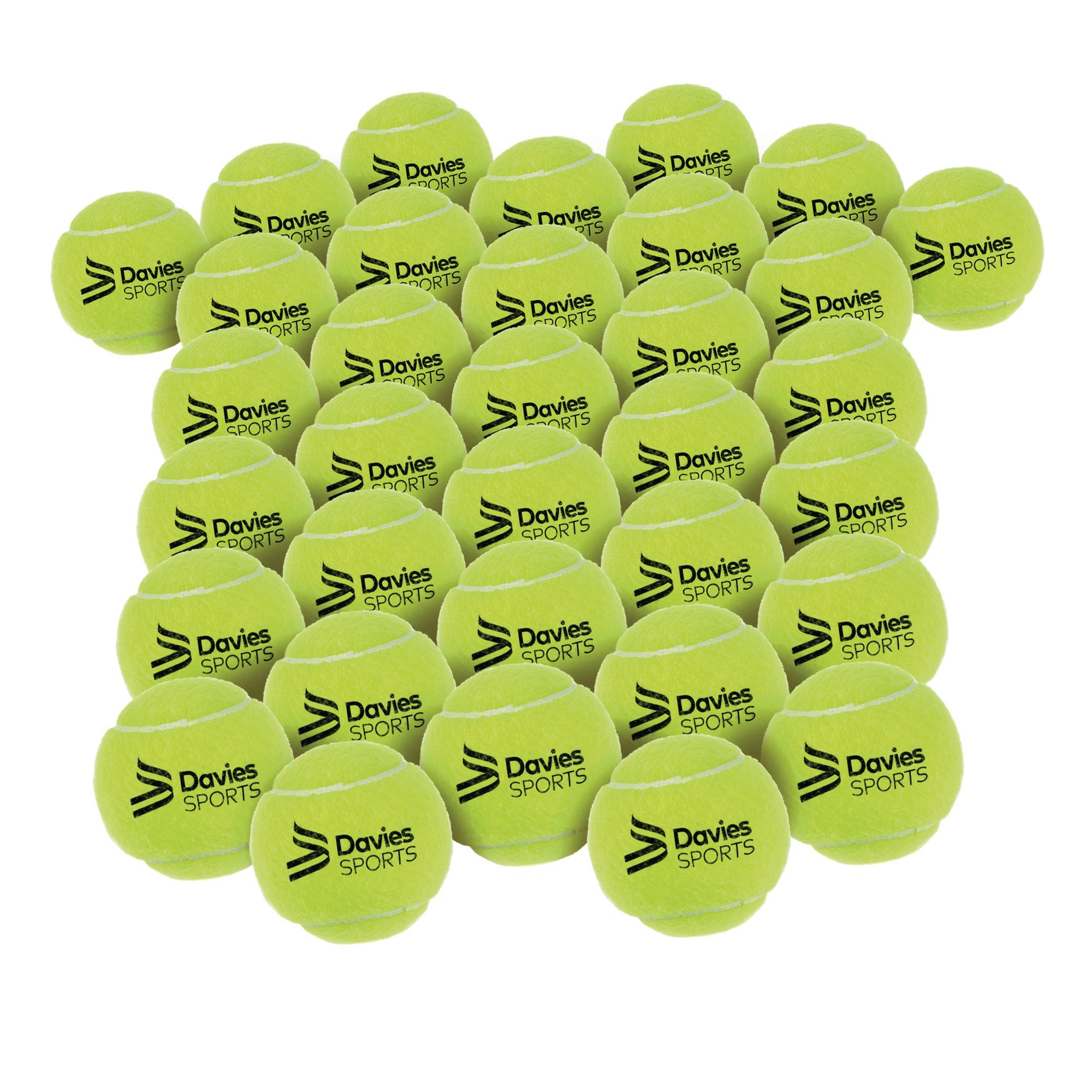 Davies Sports Practice Tennis Balls - Pack of 36